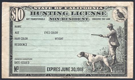Licenses & Permits: Hunting .
